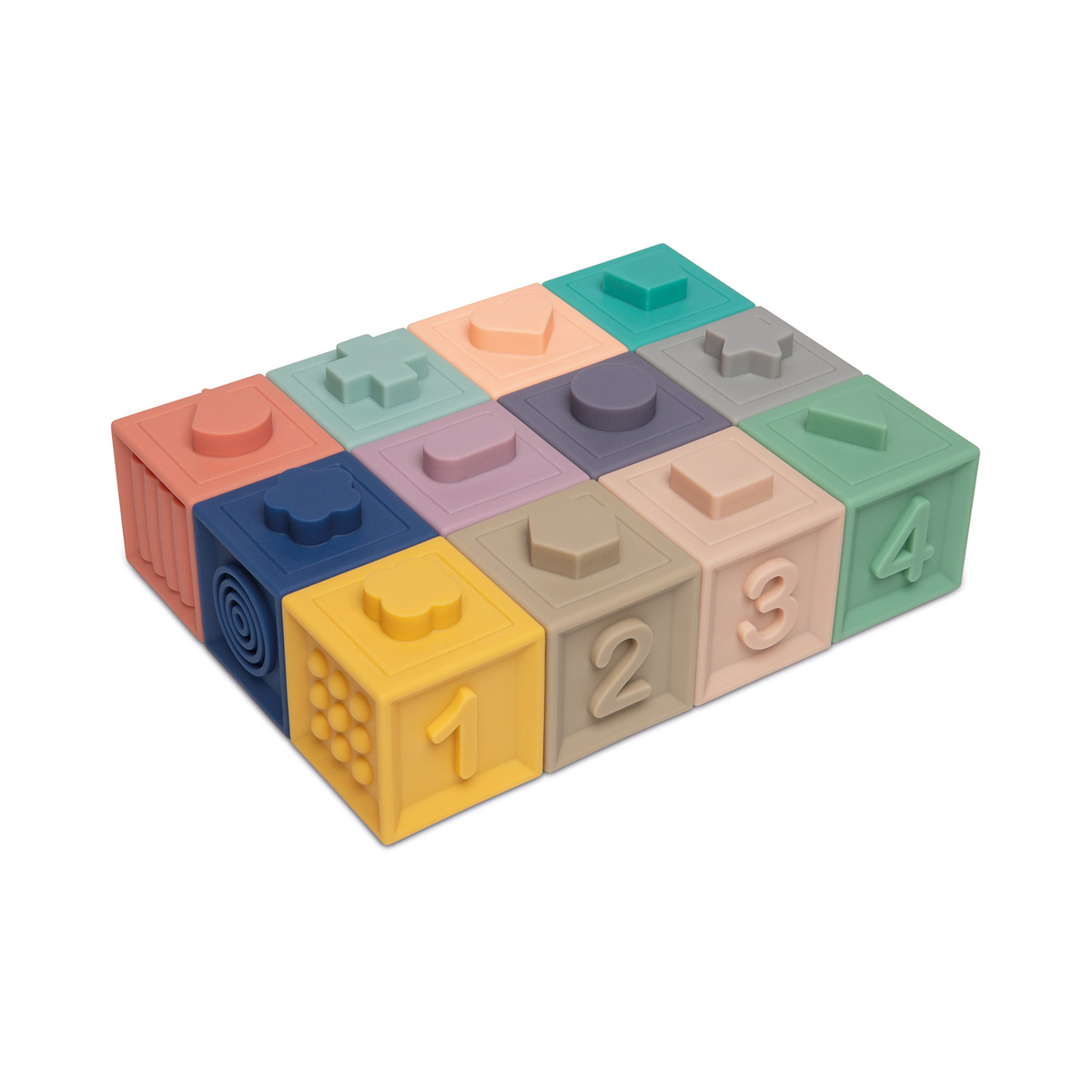 Canpol - კანპოლი სათამაშო სენსორული მოტორიკის კუბები 12 ცალი 79/102 2