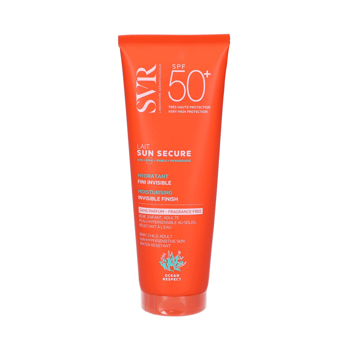 SVR - ესვიერი მზისგან დამცავი Sun Secure Milk პარფიუმის გარეშე SPF50+ 3198