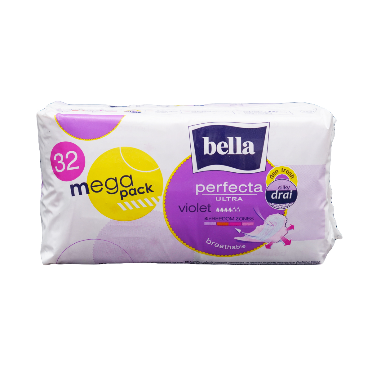 Bella - ბელა საფენი ბადისებრი ზედაპირით 4 წვეთი 32 ცალი 5475 2