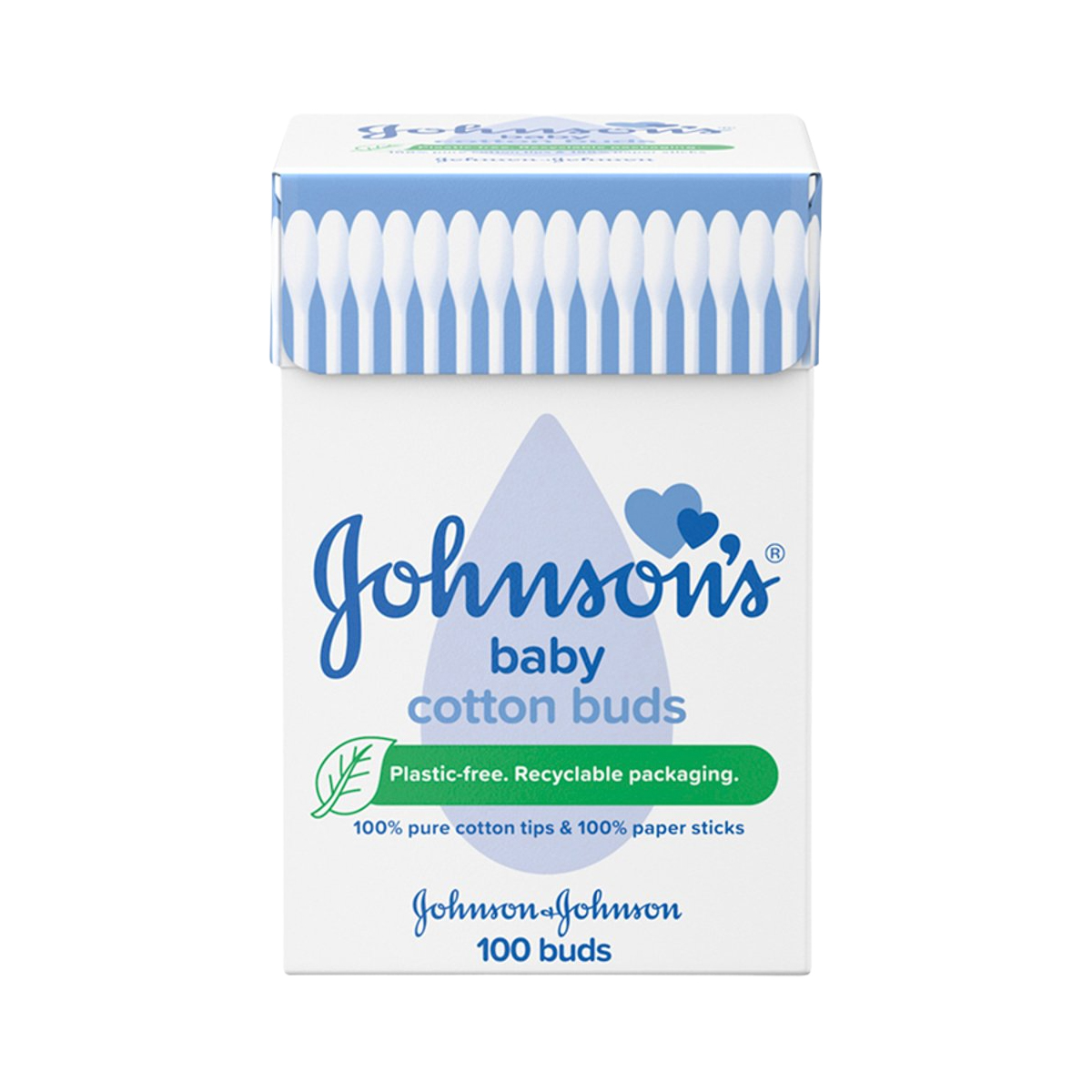 Johnsons baby - ჯონსონს ბეიბი ბამბიანი ჩხირები 100 ცალი 0460
