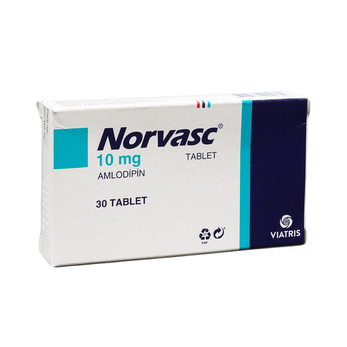 Norvasc - ნორვასკი 10მგ 30 ტაბლეტი