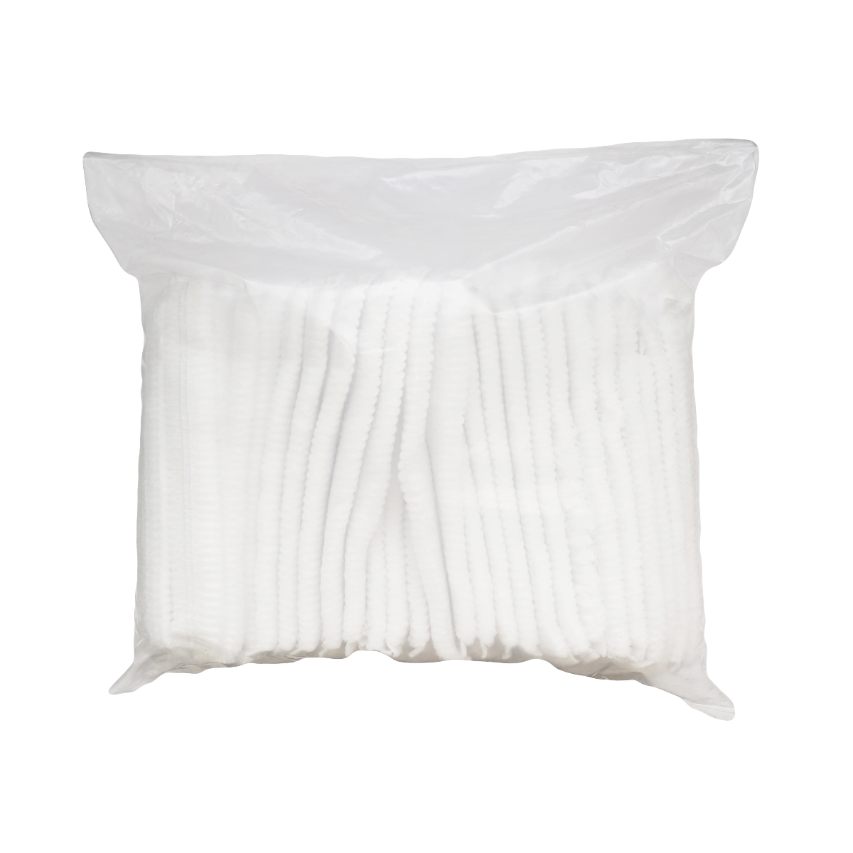 ექიმის ქუდი თეთრი 100 ცალი