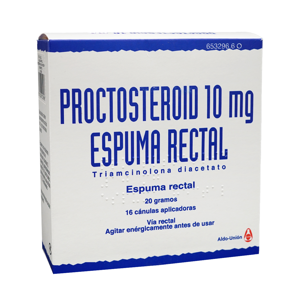 Proctosteroid - პროქტოსტეროიდი 10მგ რექტალური ქაფი 20გ  16ცალი