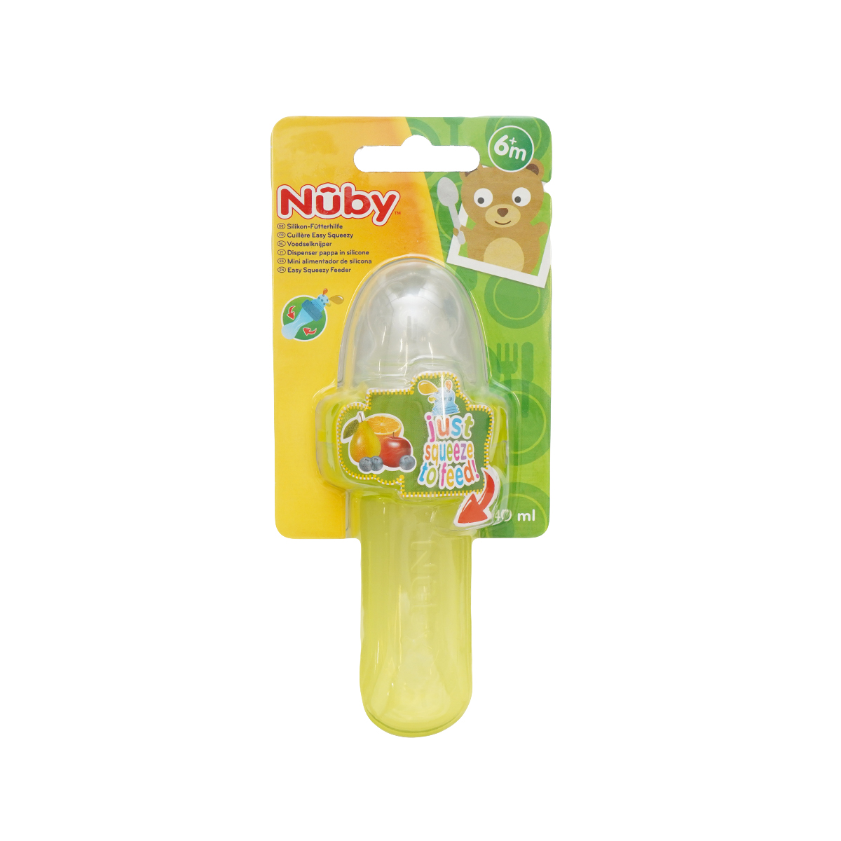 Nuby - ნუბი ფაფის და პიურის ბოთლი 5577