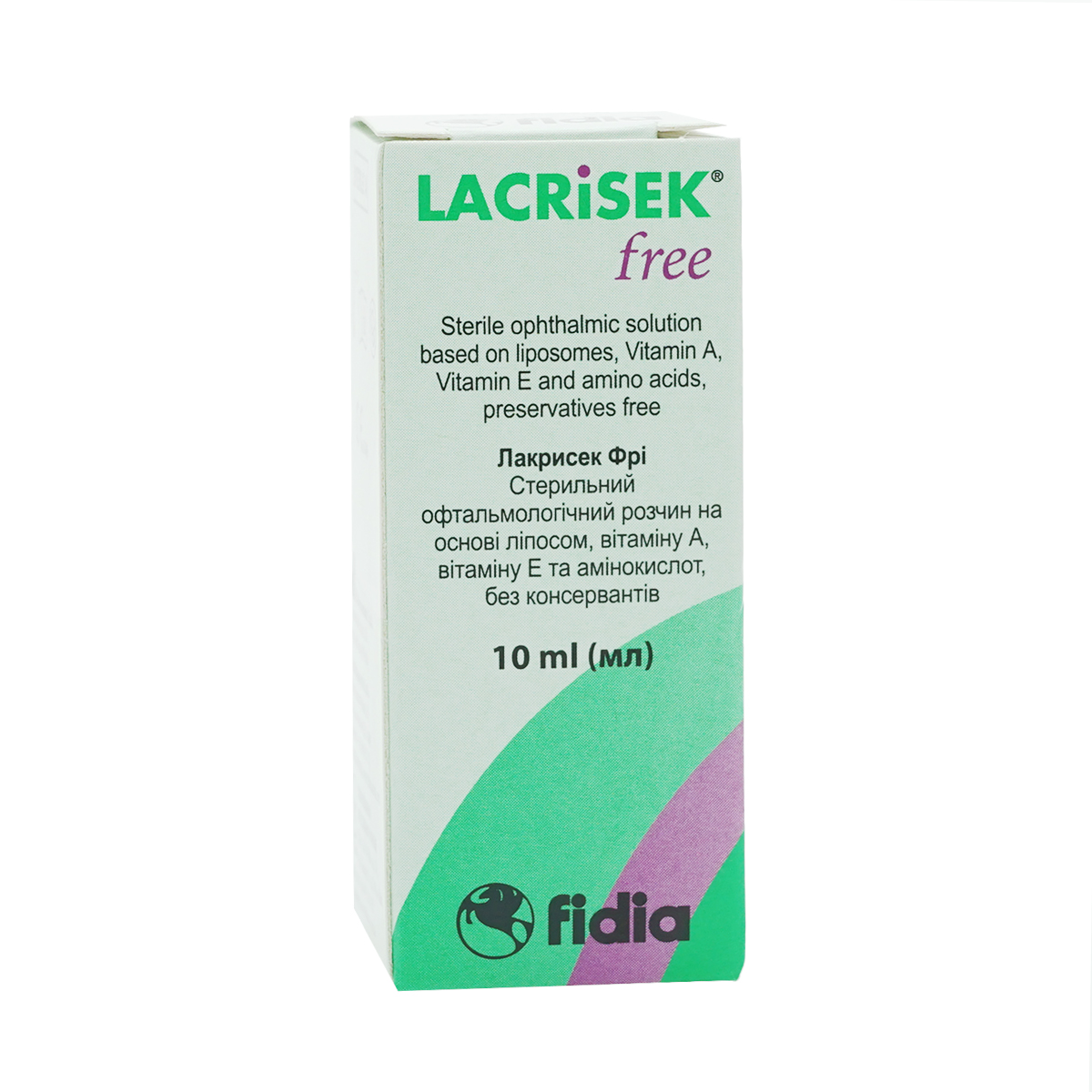 Lacrisek - ლაკრისეკი უკონსერვანტო თვალის წვეთები 10მლ