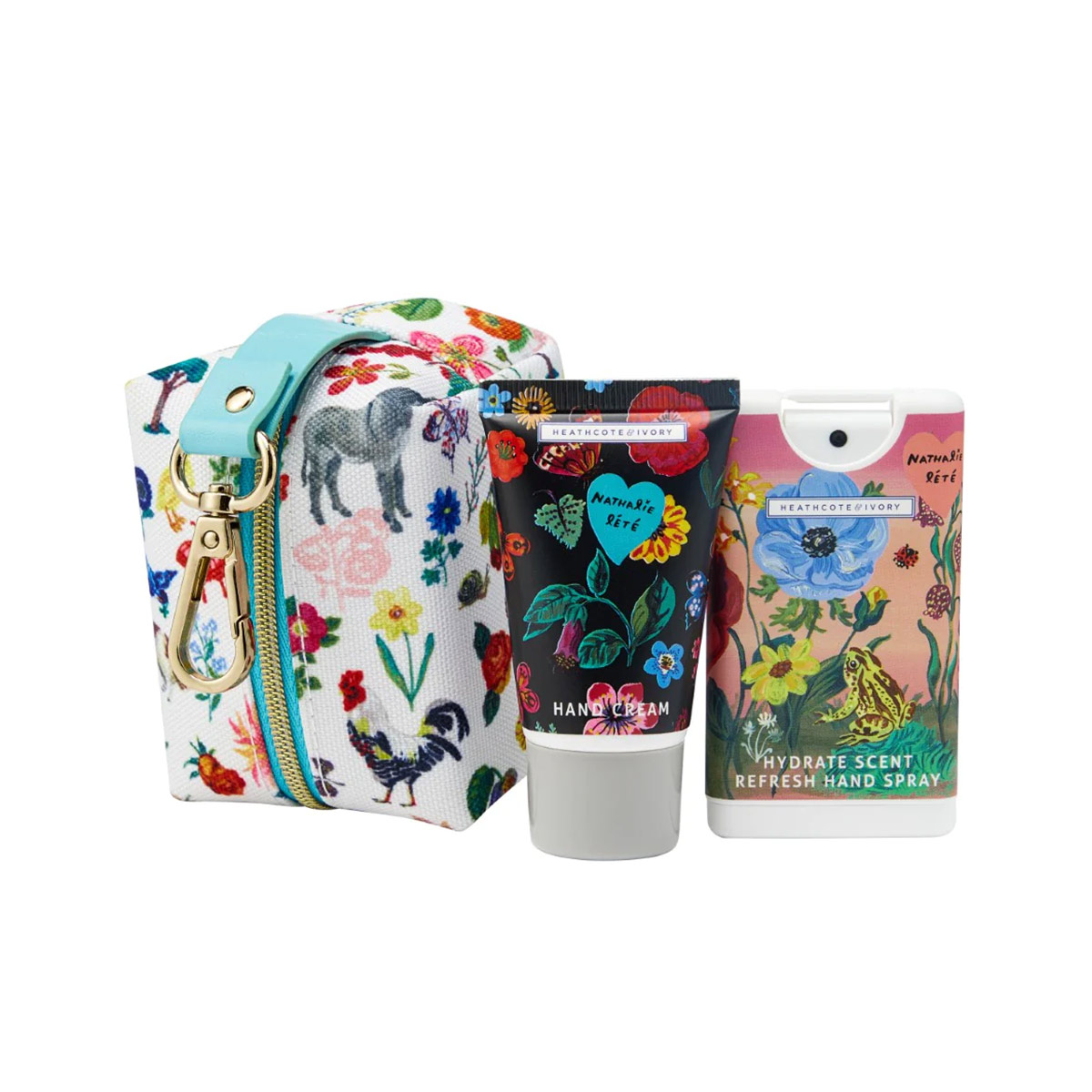 Heathcote And Ivory - ჰესკოტი და აივორი ჩანთა ხელის კრემი და სპრეი Myrtle Woods 5244