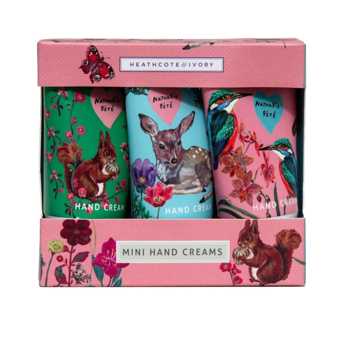 Heathcote And Ivory - ჰესკოტი და აივორი ხელის კრემები 30მლ 3 ცალი Nathalie Lete 9961