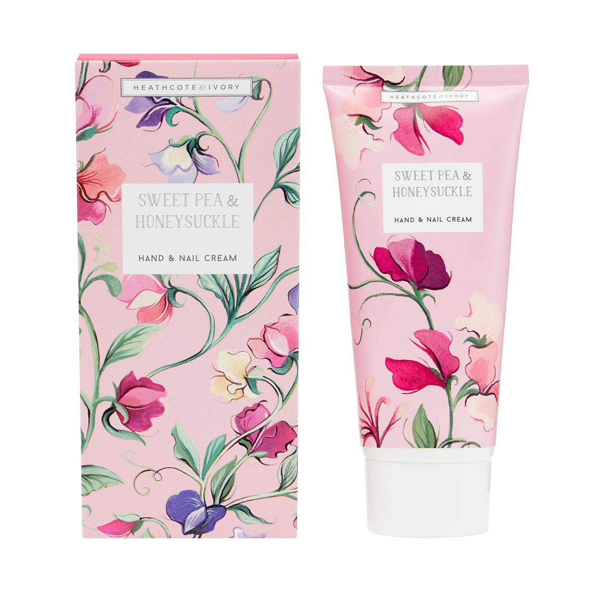 Heathcote And Ivory - ჰესკოტი და აივორი ხელის და ფრჩხილის კრემი 100მლ Sweet Pea 6044