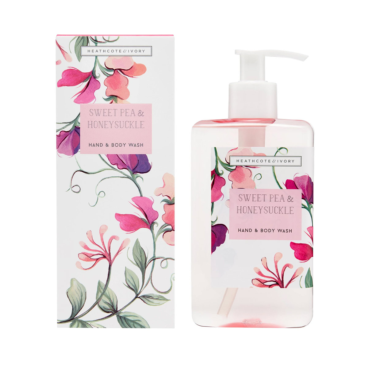 Heathcote And Ivory - ჰესკოტი და აივორი ხელის და ტანის დასაბანი 250მლ Sweet Pea 6051
