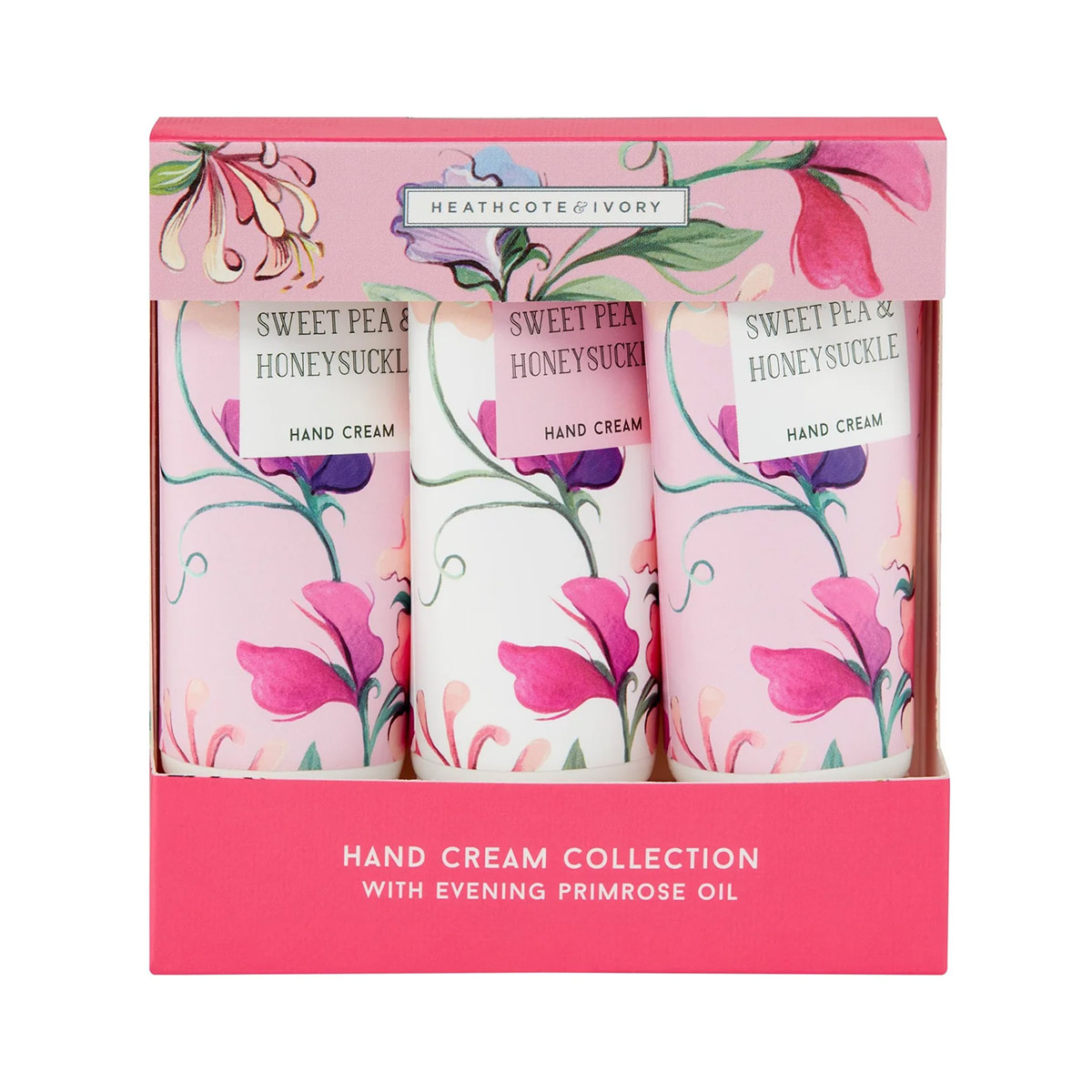 Heathcote And Ivory - ჰესკოტი და აივორი ხელის კრემები 30მლ 3 ცალი Sweet Pea 7676