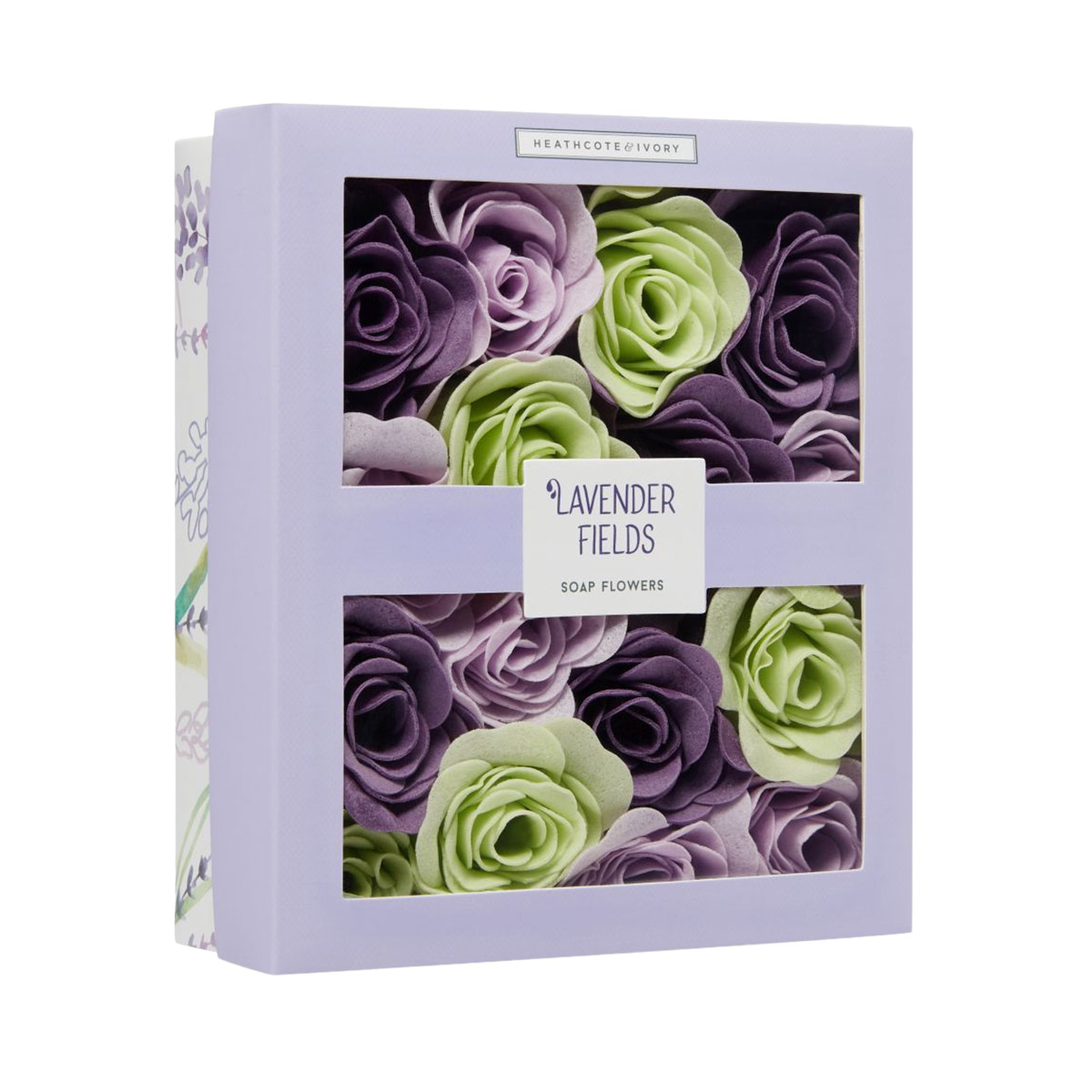 Heathcote And Ivory - ჰესკოტი და აივორი საპონი ყვავილები Lavender Fields 1905