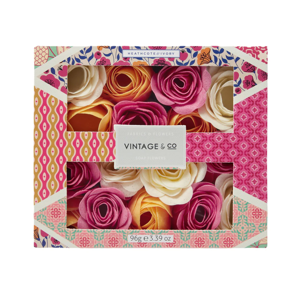 Heathcote And Ivory - ჰესკოტი და აივორი საპონი ყვავილები Vintage and Co 5233