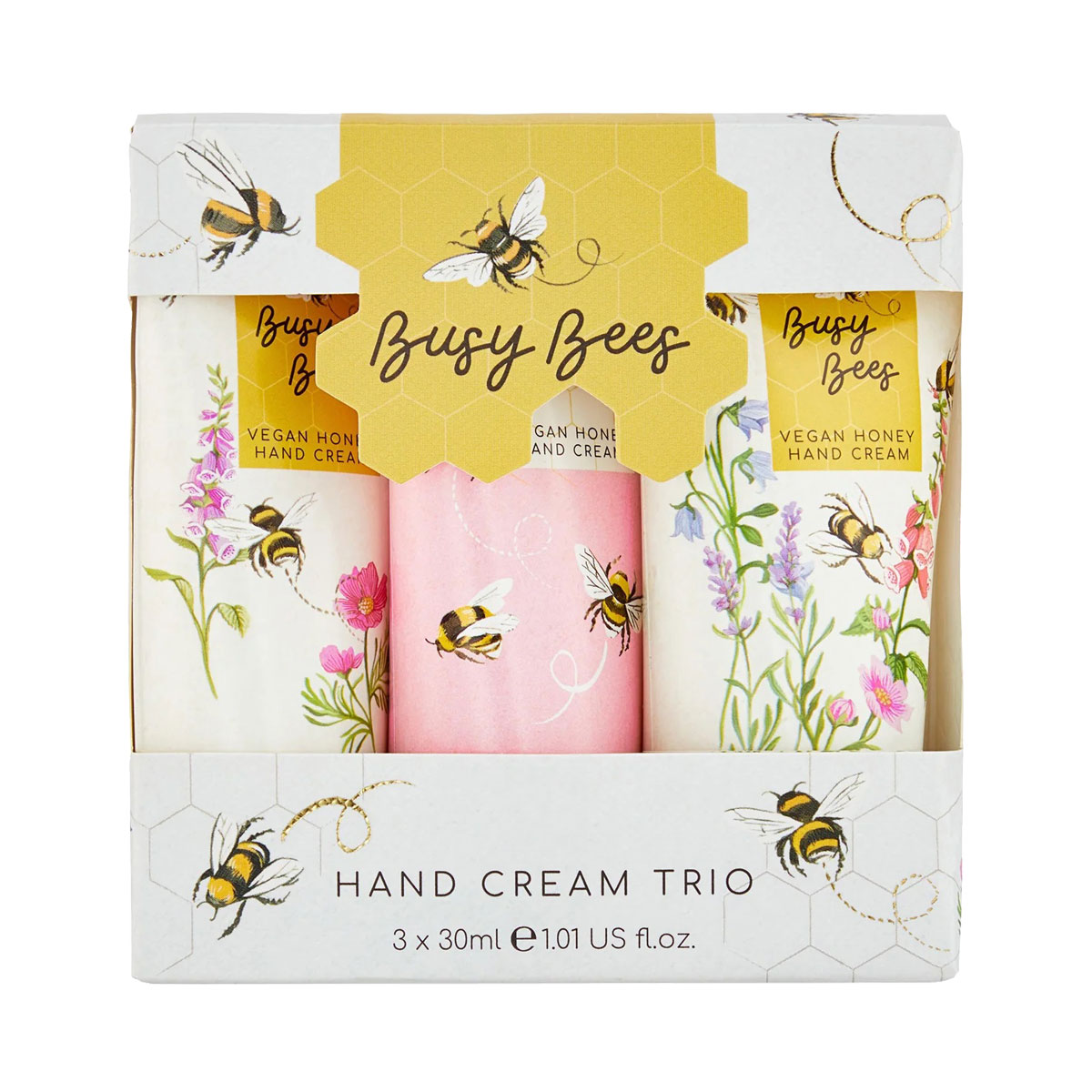 Heathcote And Ivory - ჰესკოტი და აივორი ხელის კრემები 30მლ 3 ცალი Busy Bees 4243