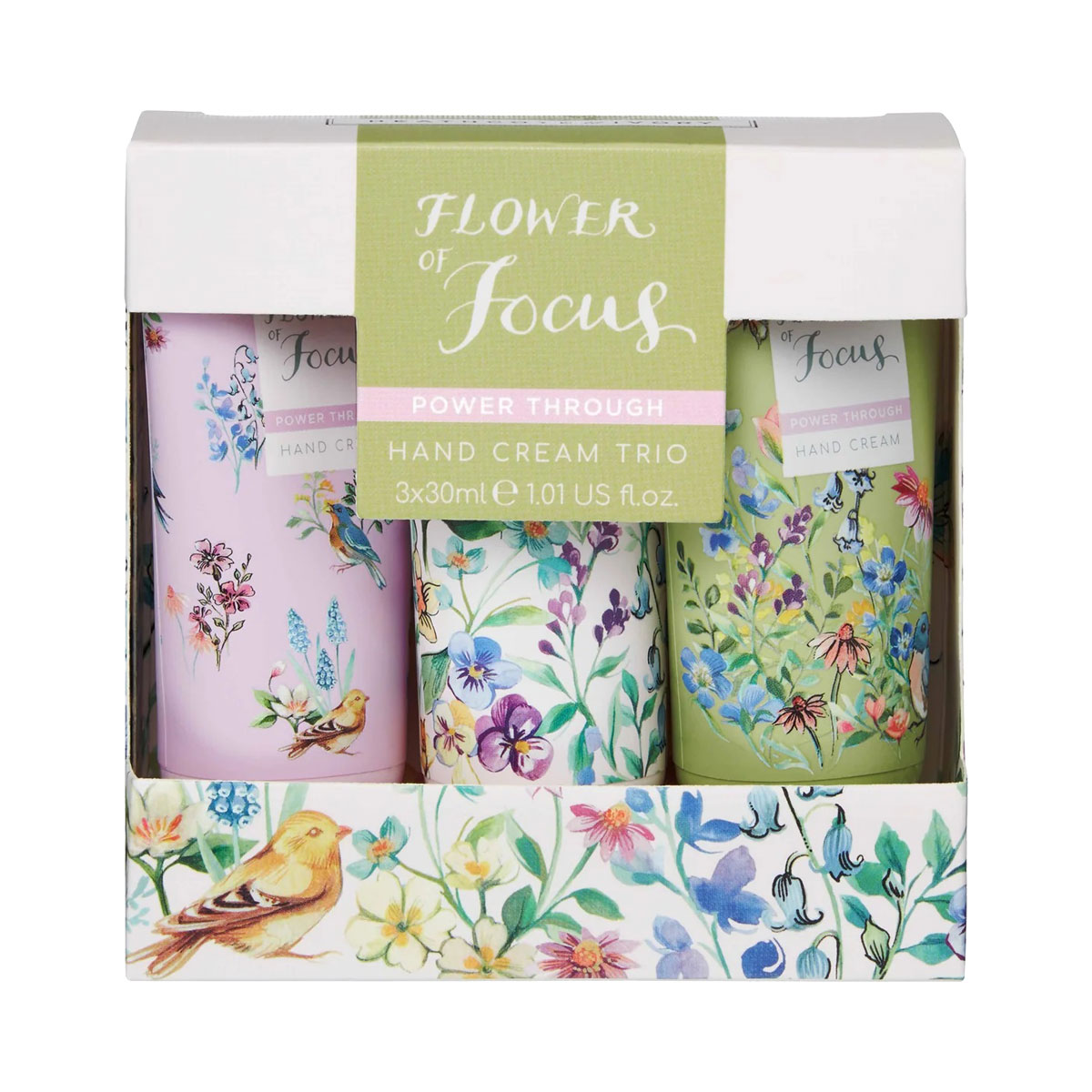 Heathcote And Ivory - ჰესკოტი და აივორი ხელის კრემები 30მლ 3 ცალი Flower of Focus 4007