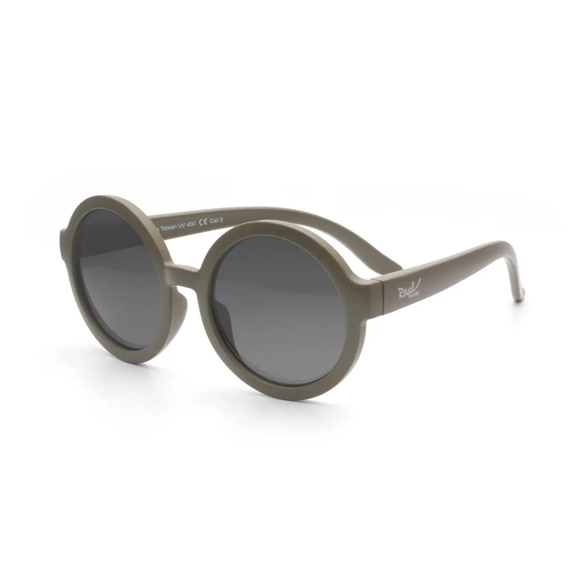 Real Shades - რეალ შეიდს მზის სათვალე 4+ წლიდან მრგვალი ხაკისფერი 6835