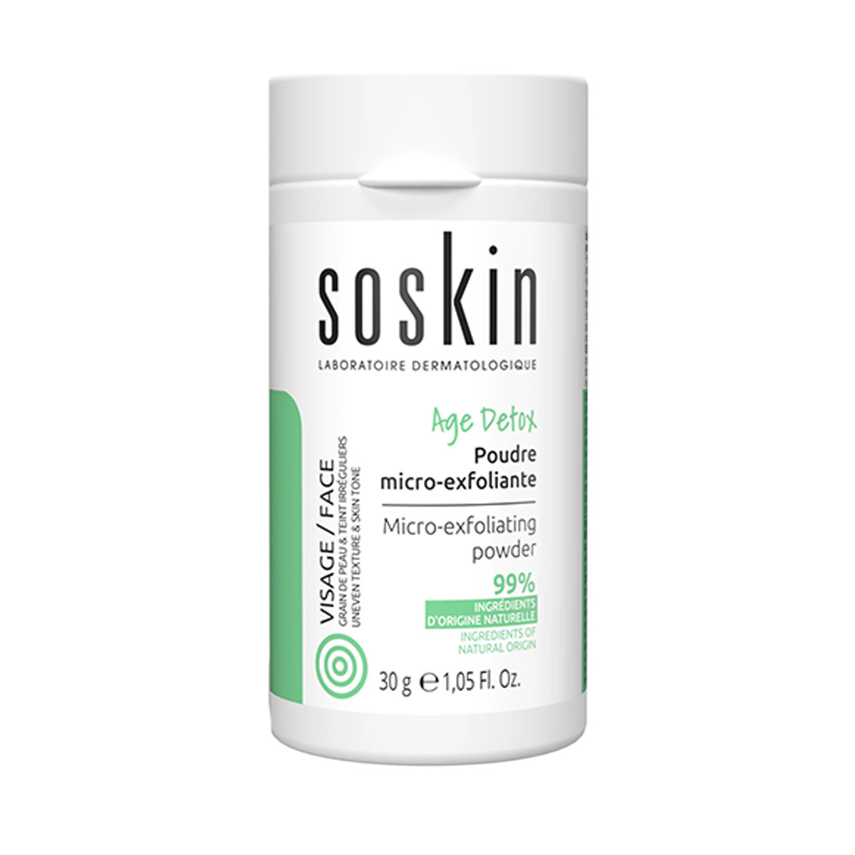 Soskin - სოსკინი მიკროექსფოლიანტი ფხვვნილი 30გ 2267