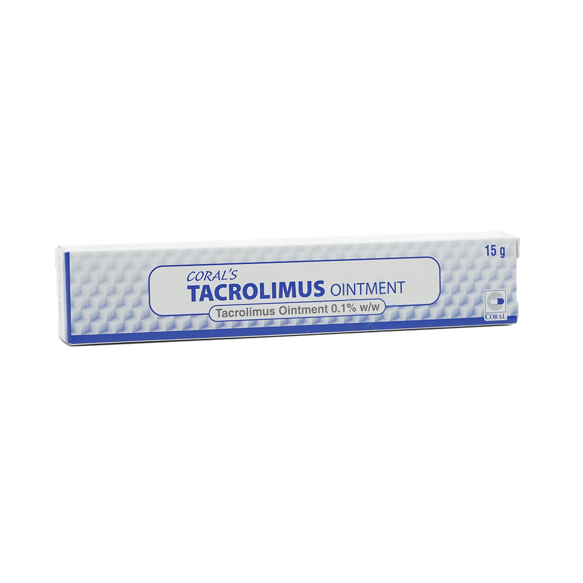 Coral's Tacrolimous ointment - ქორალის ტაკროლიმუსი მალამო 0.1% 15გ