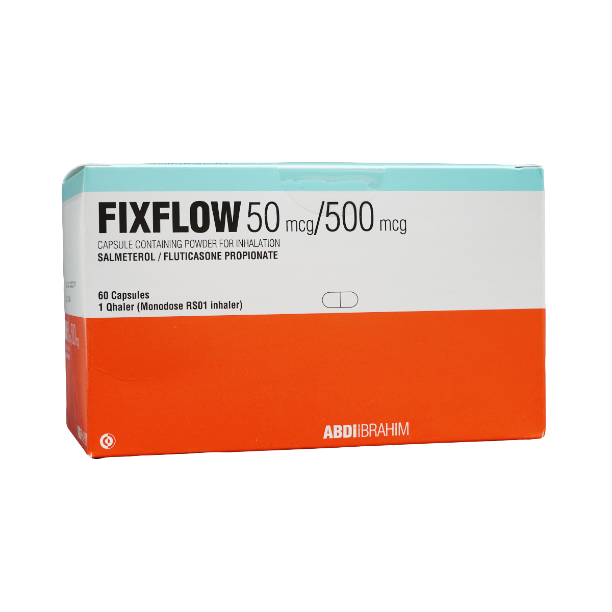 Fixflow - ფიქსფლოუ 50/500მკ 60 საინჰალაციო კაფსულა