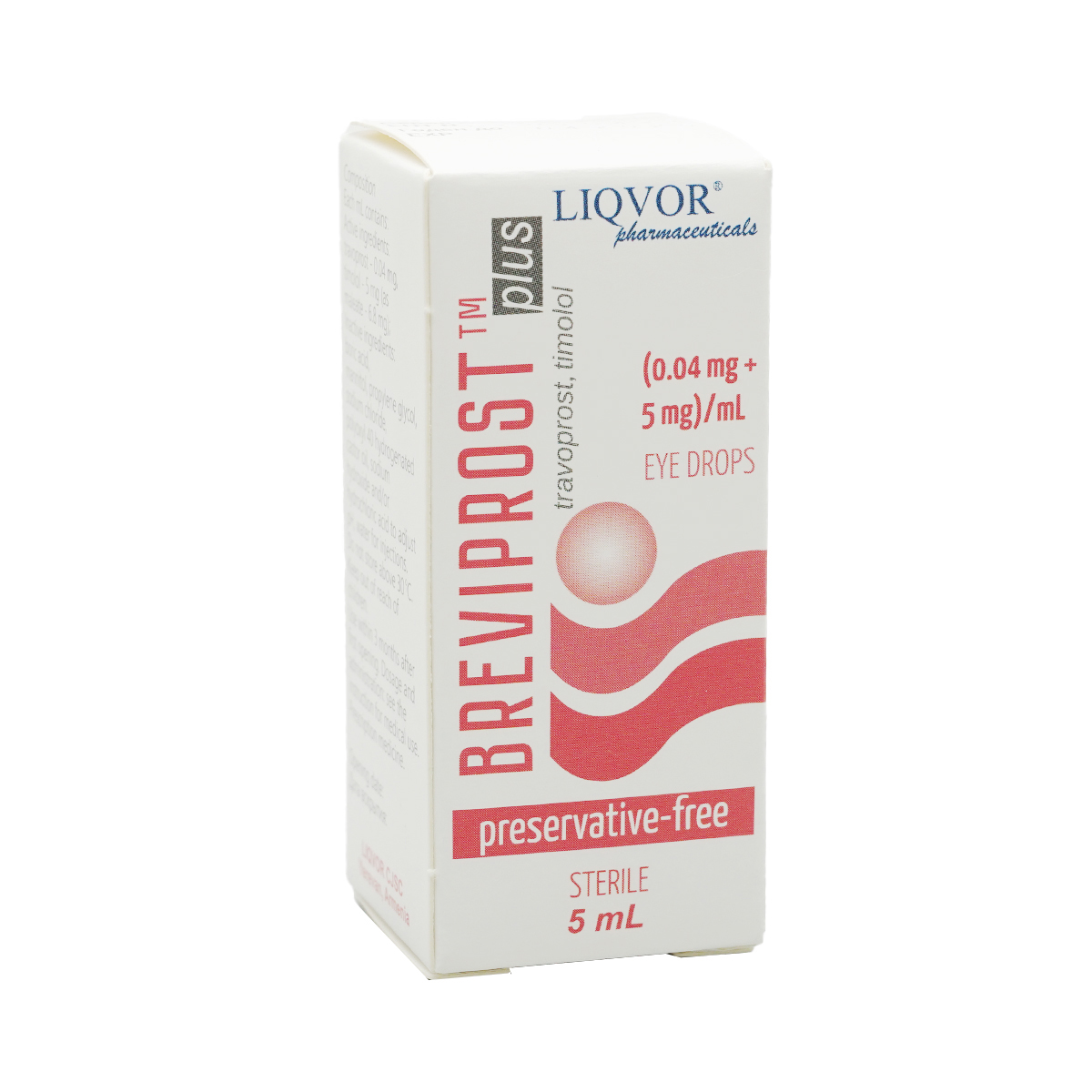 Breviprost - ბრევიპროსტი პლუსი 0.04+5მგ/მლ 5მლ