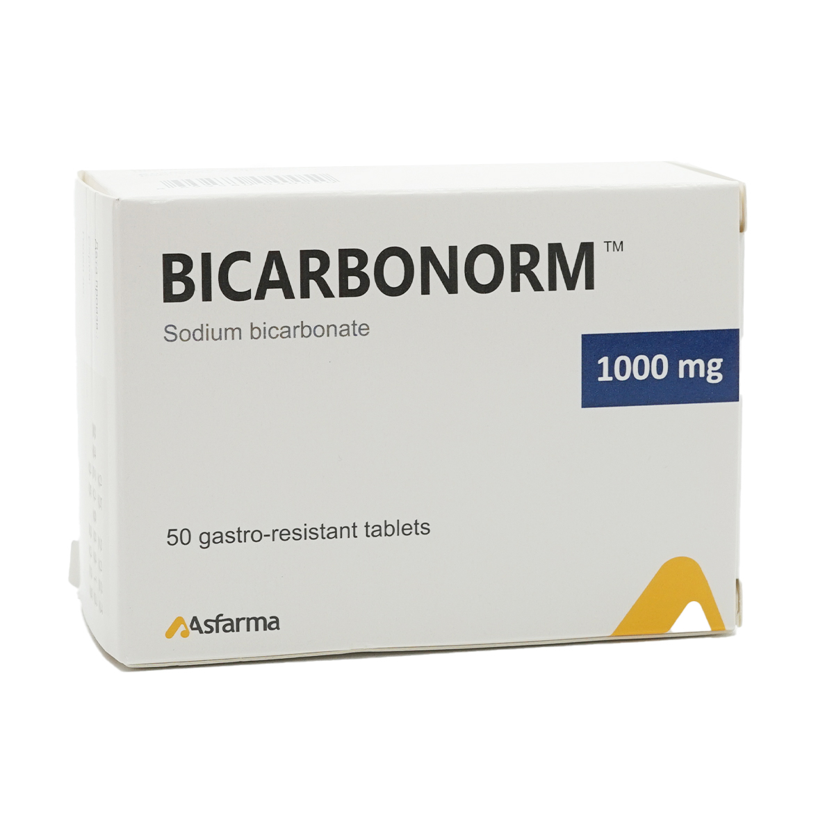 Bicarbonorm - ბიკარბონორმი 1000მგ 50 ტაბლეტი