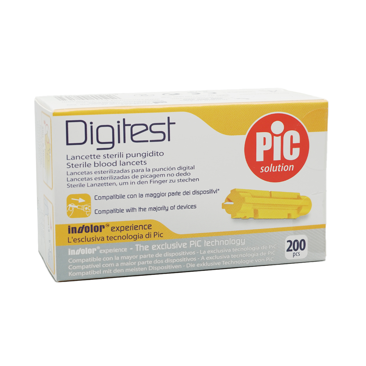 Pic - პიკი სკარიფიკატორი DIGITEST 200 ცალი
