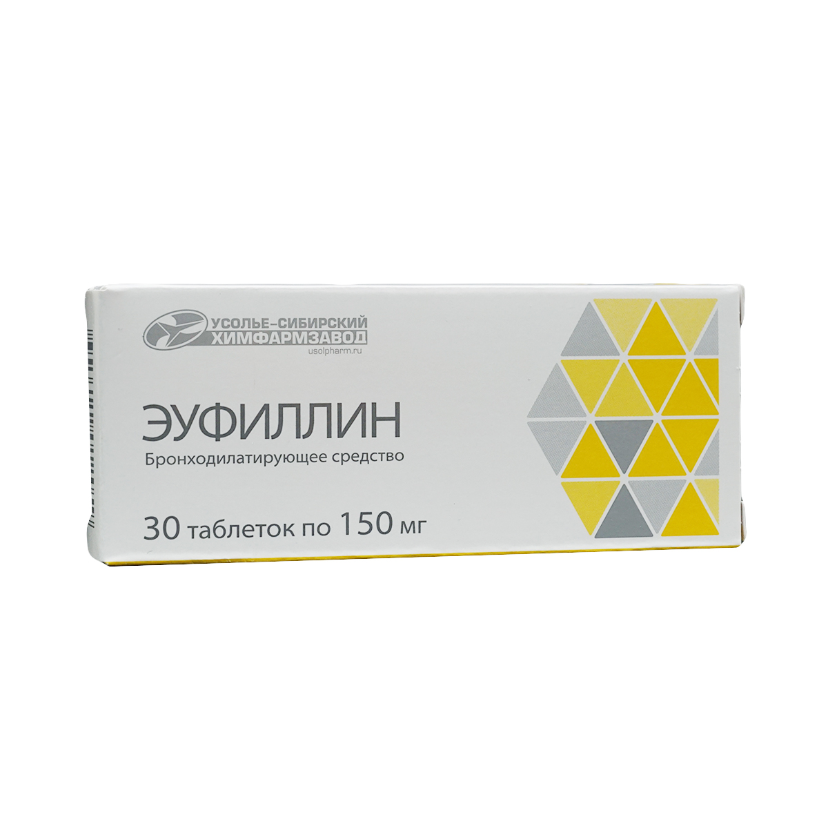 Euphyllin - ეუფილინი 150მგ 30 ტაბლეტი
