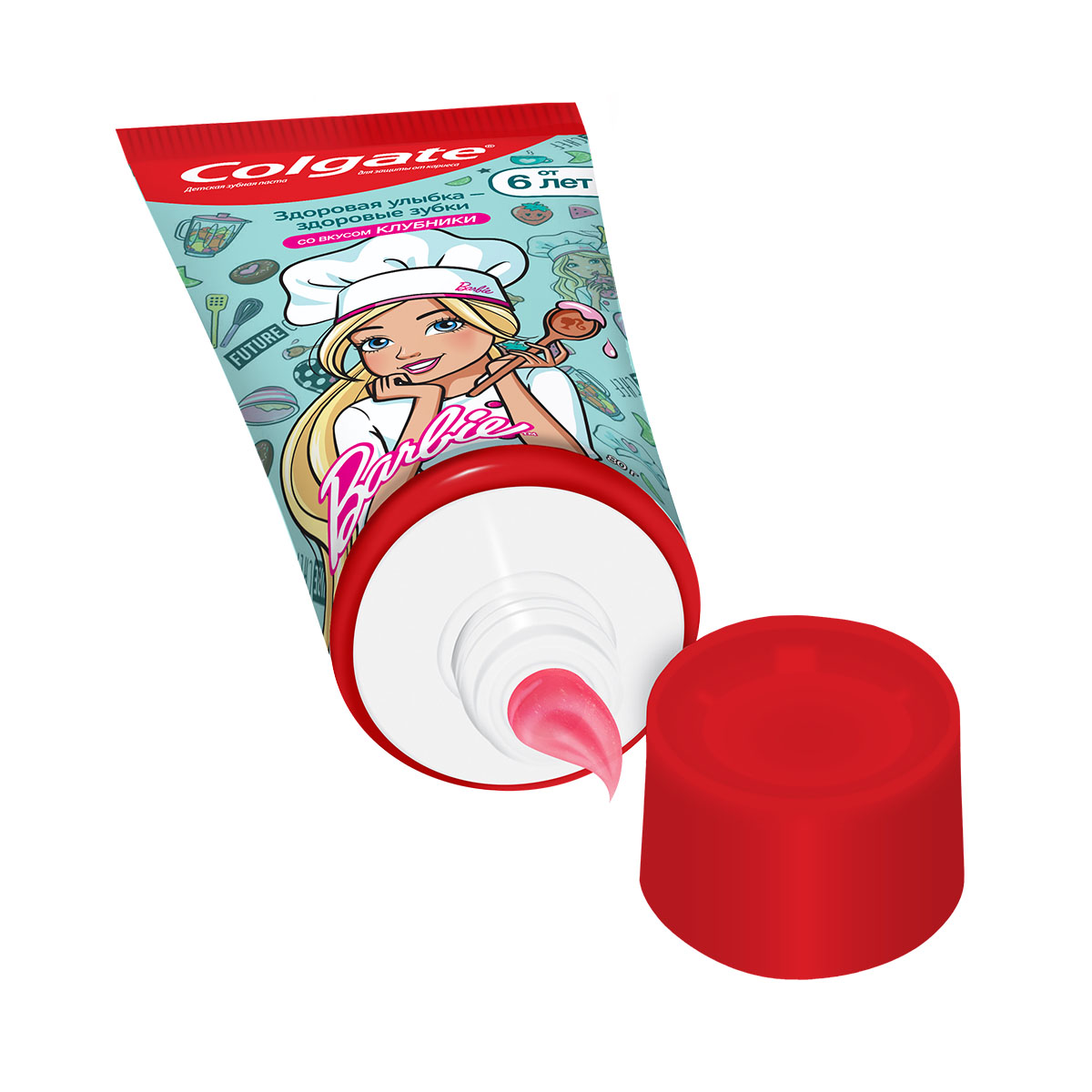 Colgate - ქოლგეითი კბილის პასტა საბავშვო BARBIE 6 წლიდან 6611 2