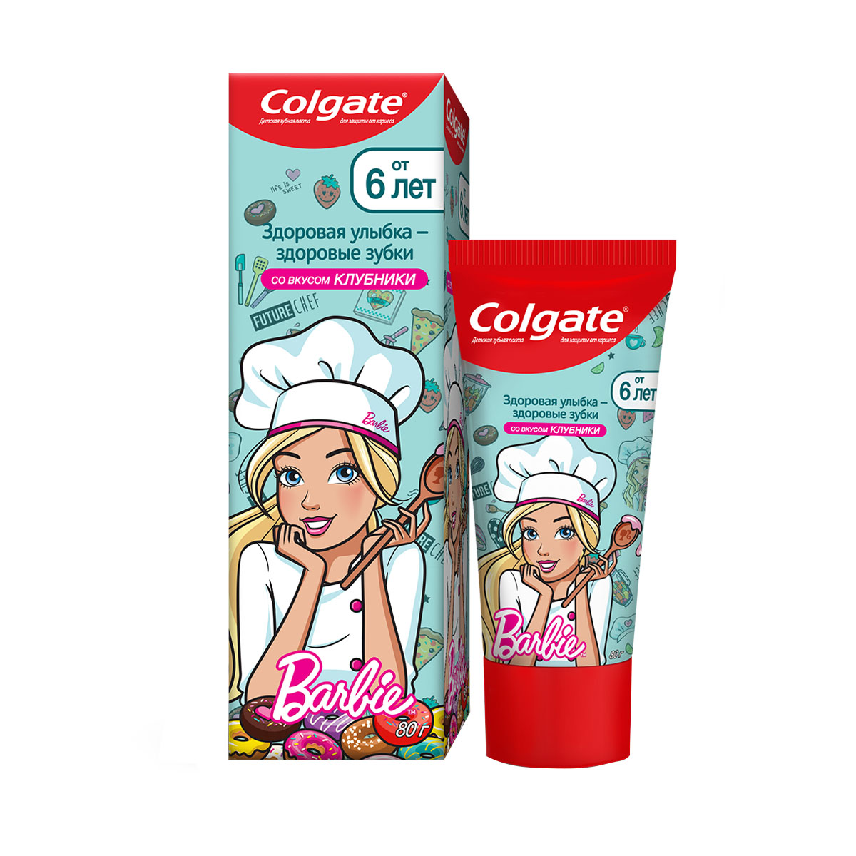 Colgate - ქოლგეითი კბილის პასტა საბავშვო BARBIE 6 წლიდან 6611 3