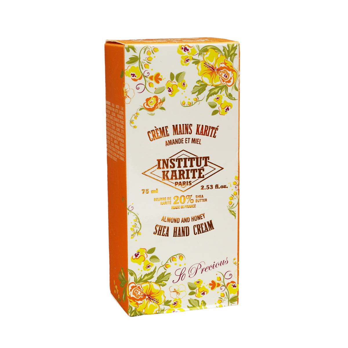 Institut Karite - ინსტიტუტ კარიტე ხელის კრემი ნუში და თაფლი 75მლ 2283 2