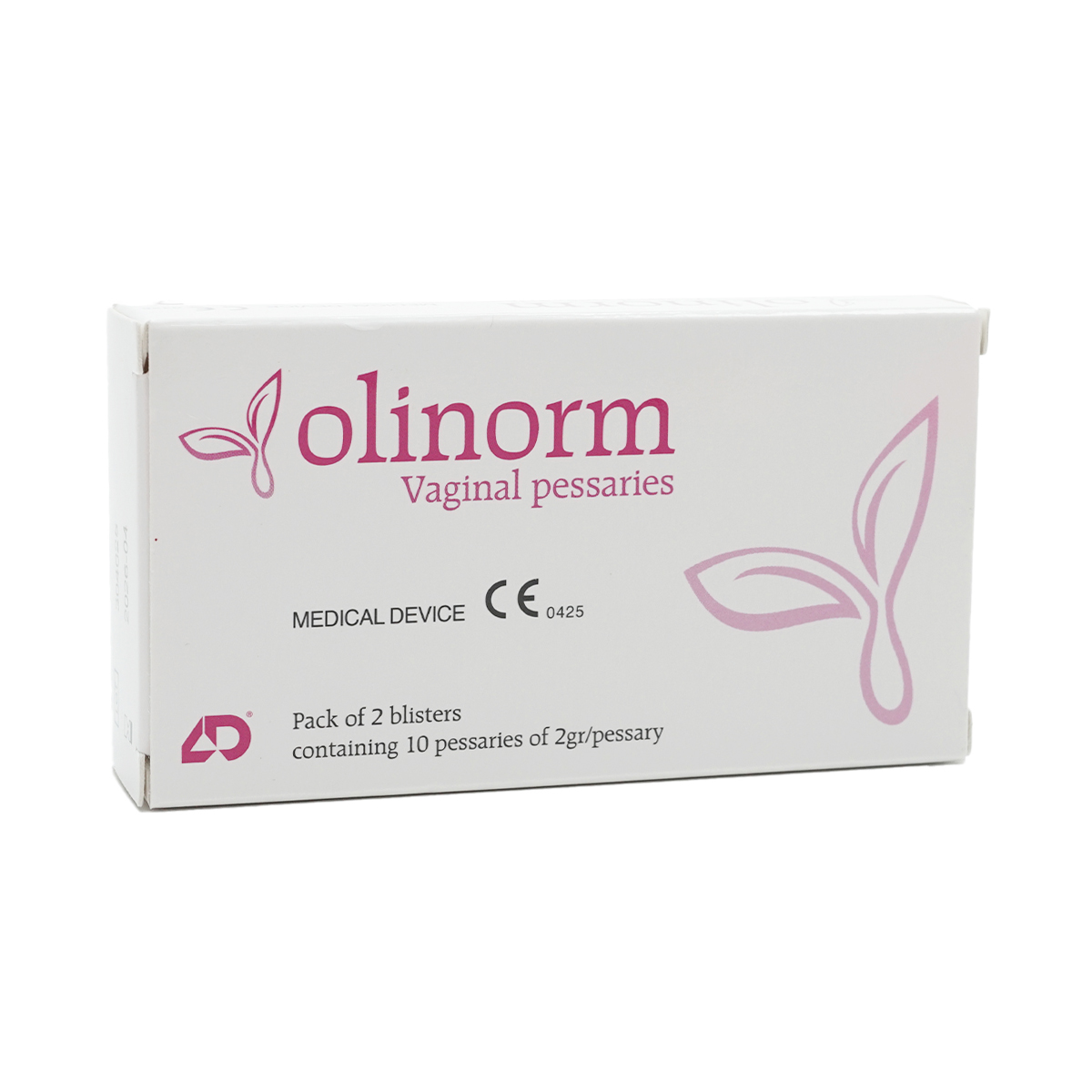 Olinorm - ოლინორმი ვაგინალური სუპოზიტორია 2გ 10 ცალი