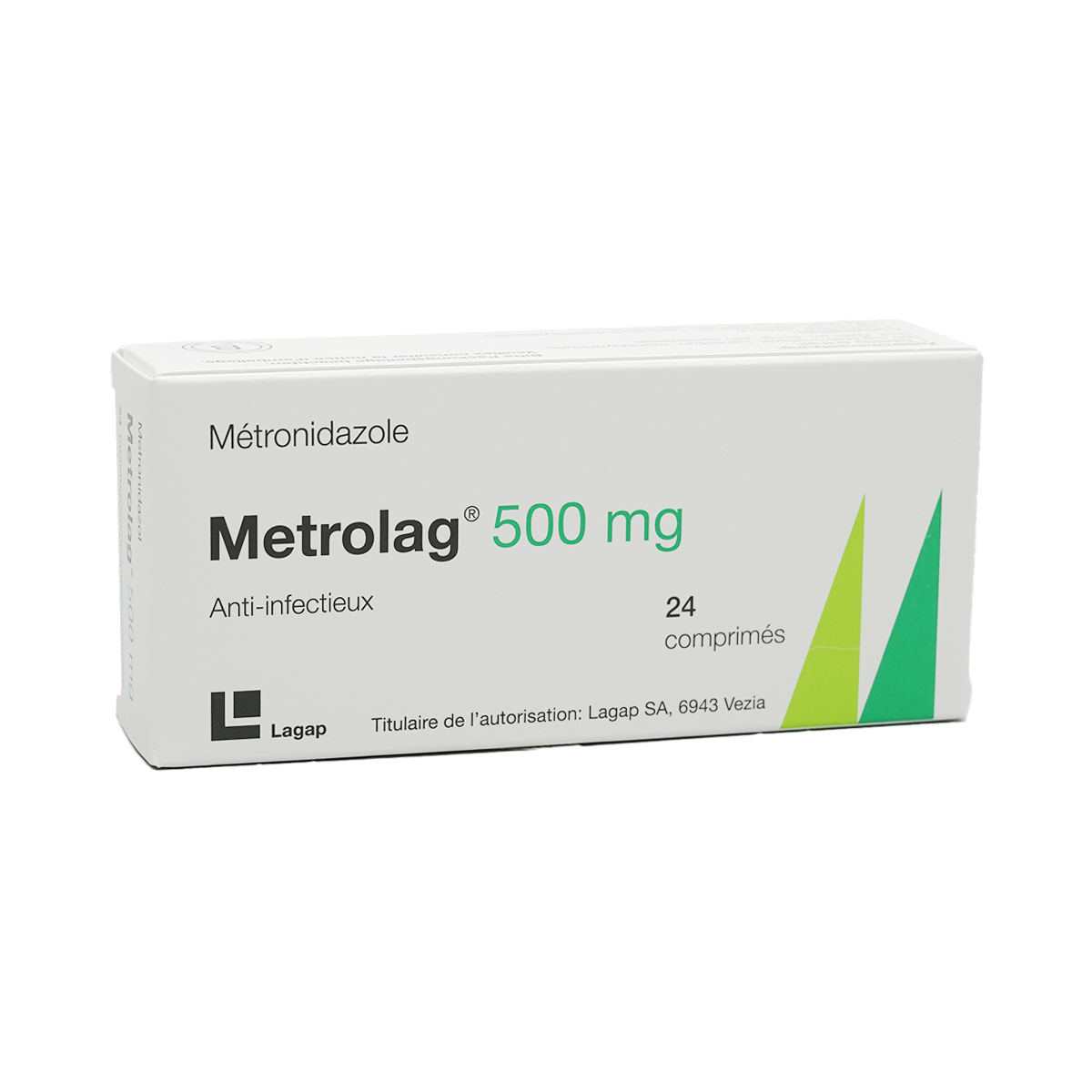 Metrolag - მეტროლაგი 500მგ 24 ტაბლეტი