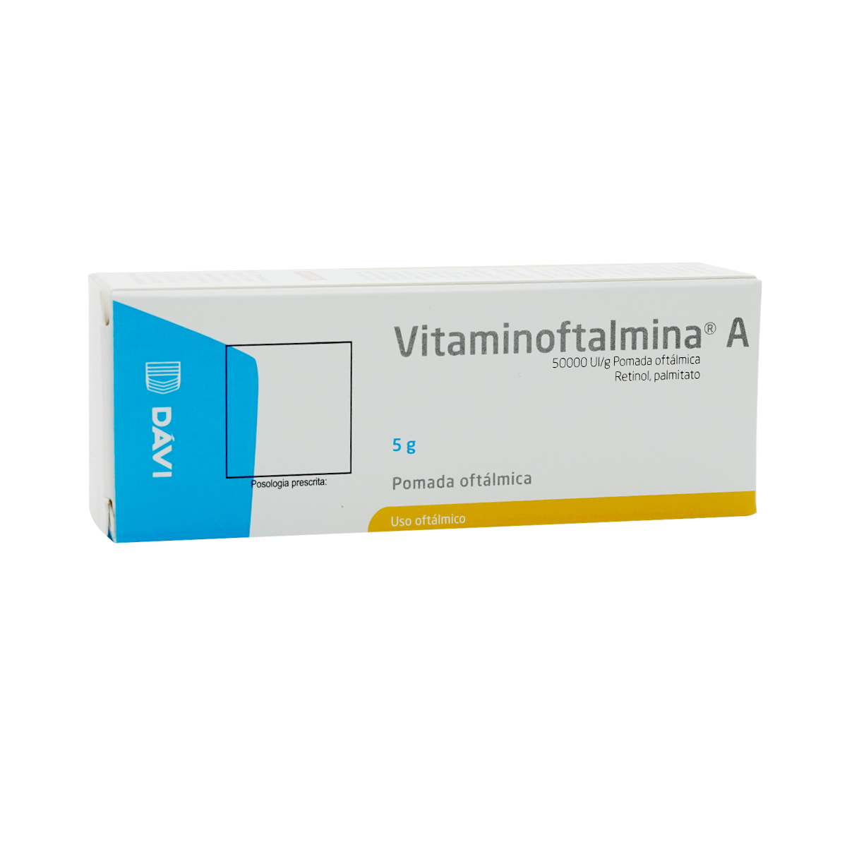 Vitaminoftalmina A - ვიტამინოფთალმინა A50000 სე/გ 5გ
