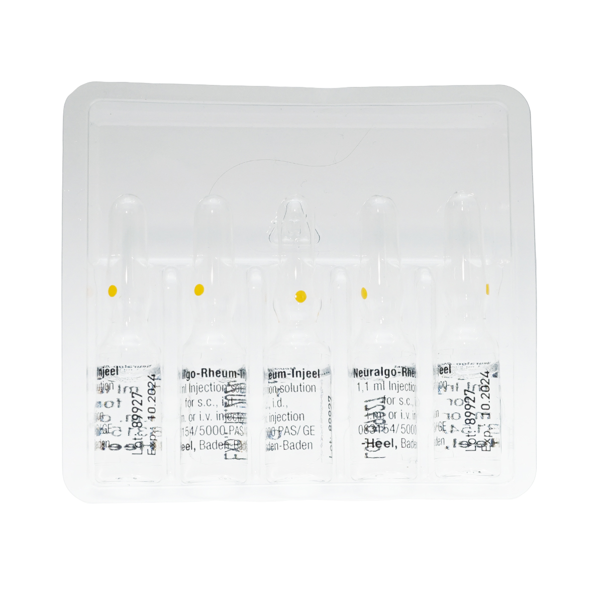 Neuralgo-rheu-injeel  - ნეურალგო-რეუმ-ინჯელი 1.1მლ 5 ამპულა