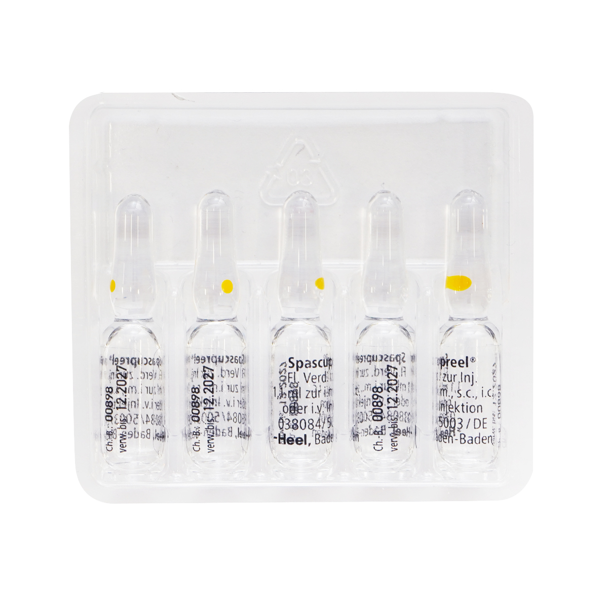 Spascupreel - სპასქუპრეელი 1.1მლ 5 ამპულა