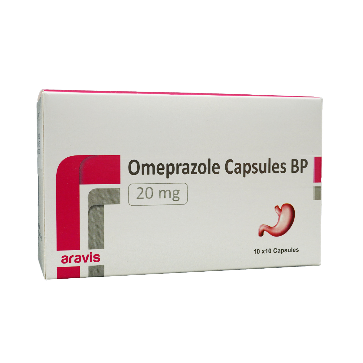 Omeprazole BP - ომეპრაზოლი BP 20მგ 100 კაფსულა