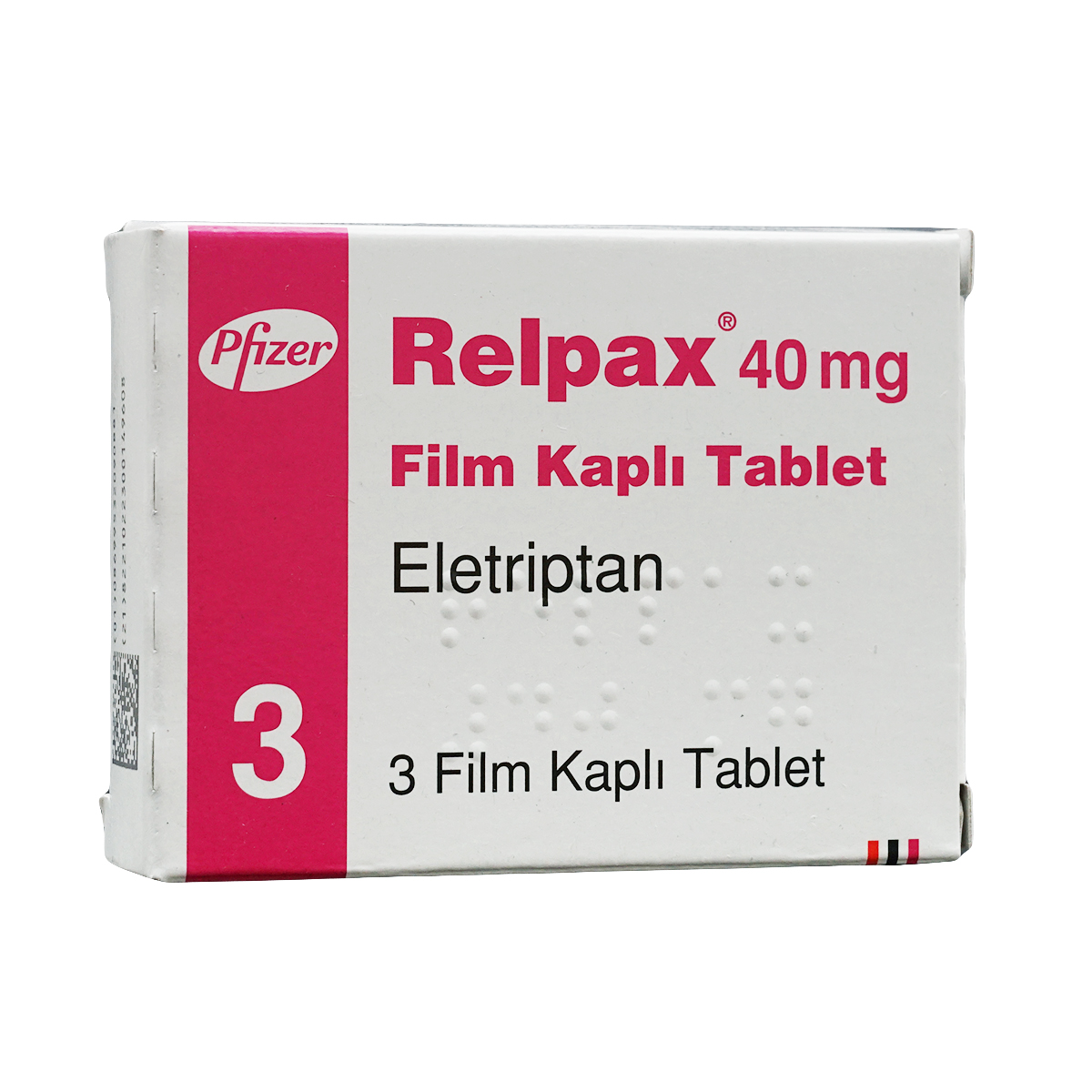 Relpax - რელპაქსი 40მგ 3 ტაბლეტი