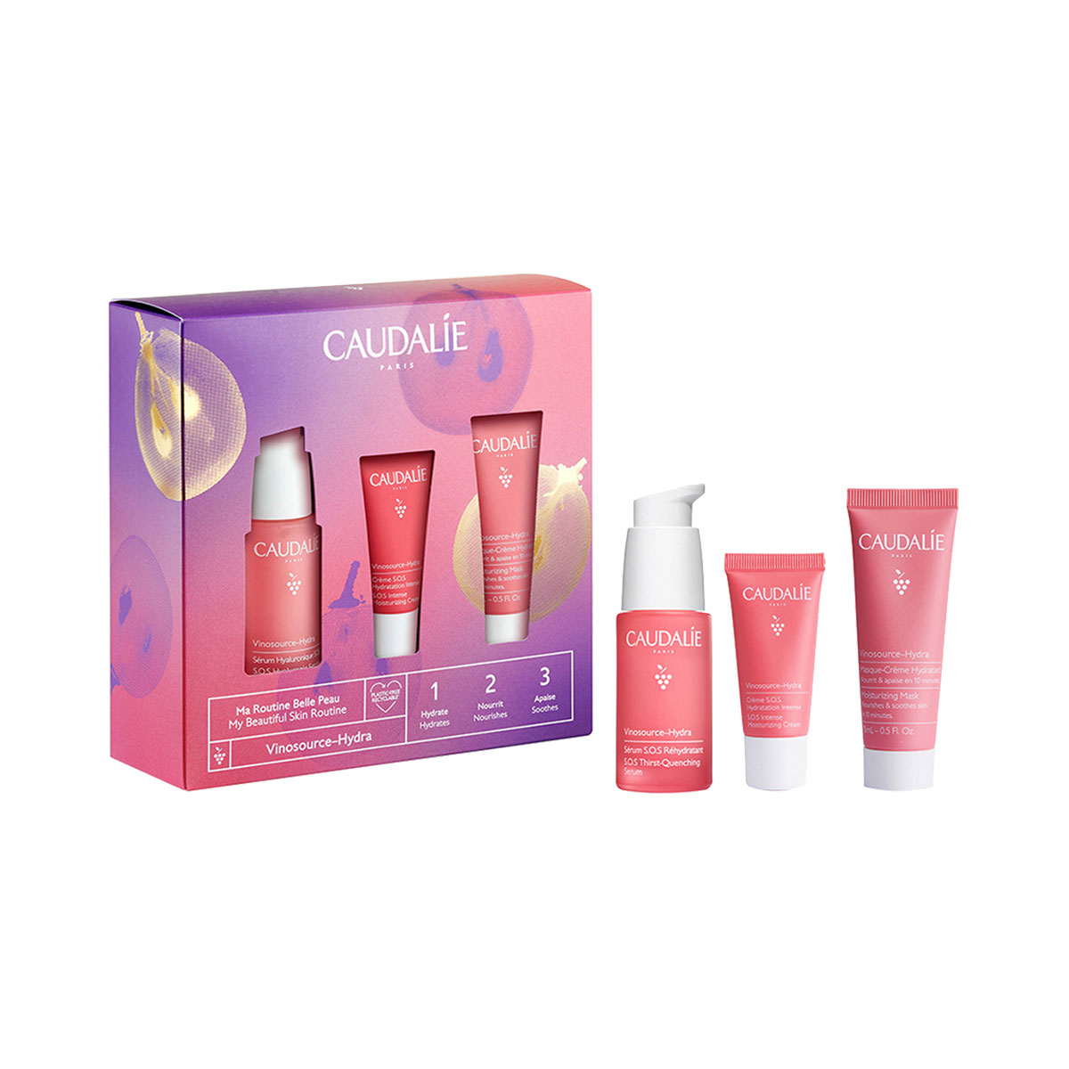 Caudalie - კოდალი სასაჩუქრე ნაკრები Vinoscure Hydra 2023 8074 2