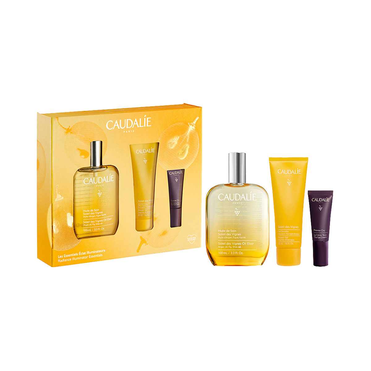 Caudalie - კოდალი სასაჩუქრე ნაკრები SOLEIL ზეთი 2023 8550 2
