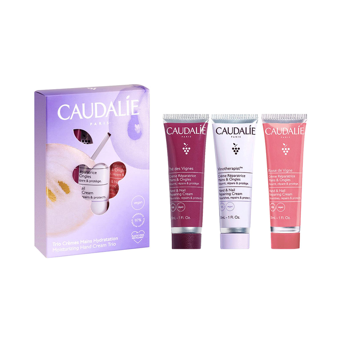 Caudalie - კოდალი სასაჩუქრე ნაკრები ხელის კრემი 2023 8166 2