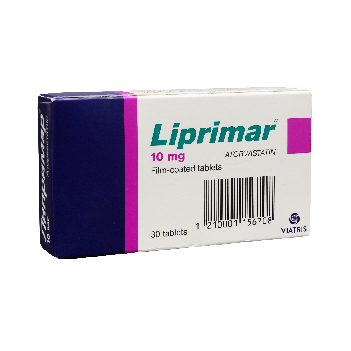 Liprimar - ლიპრიმარი 10მგ 30 ტაბლეტი