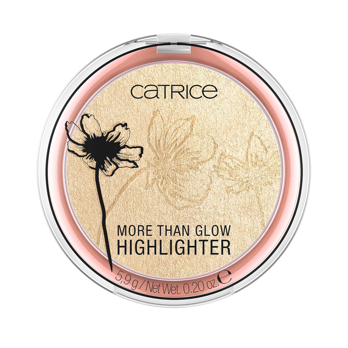 Catrice - კატრისი ჰაილაითერი More Than Glow 010 8235