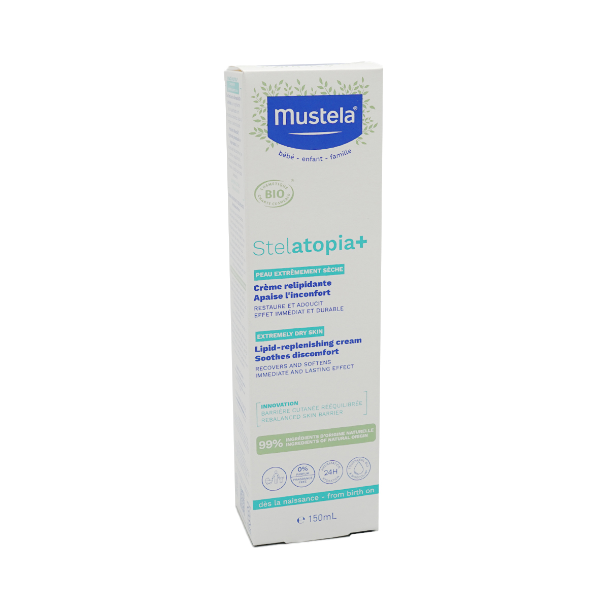 Mustela - მუსტელა დამატენიანებელი Stelatopia 0+ თვიდან 150 მლ 9851 2