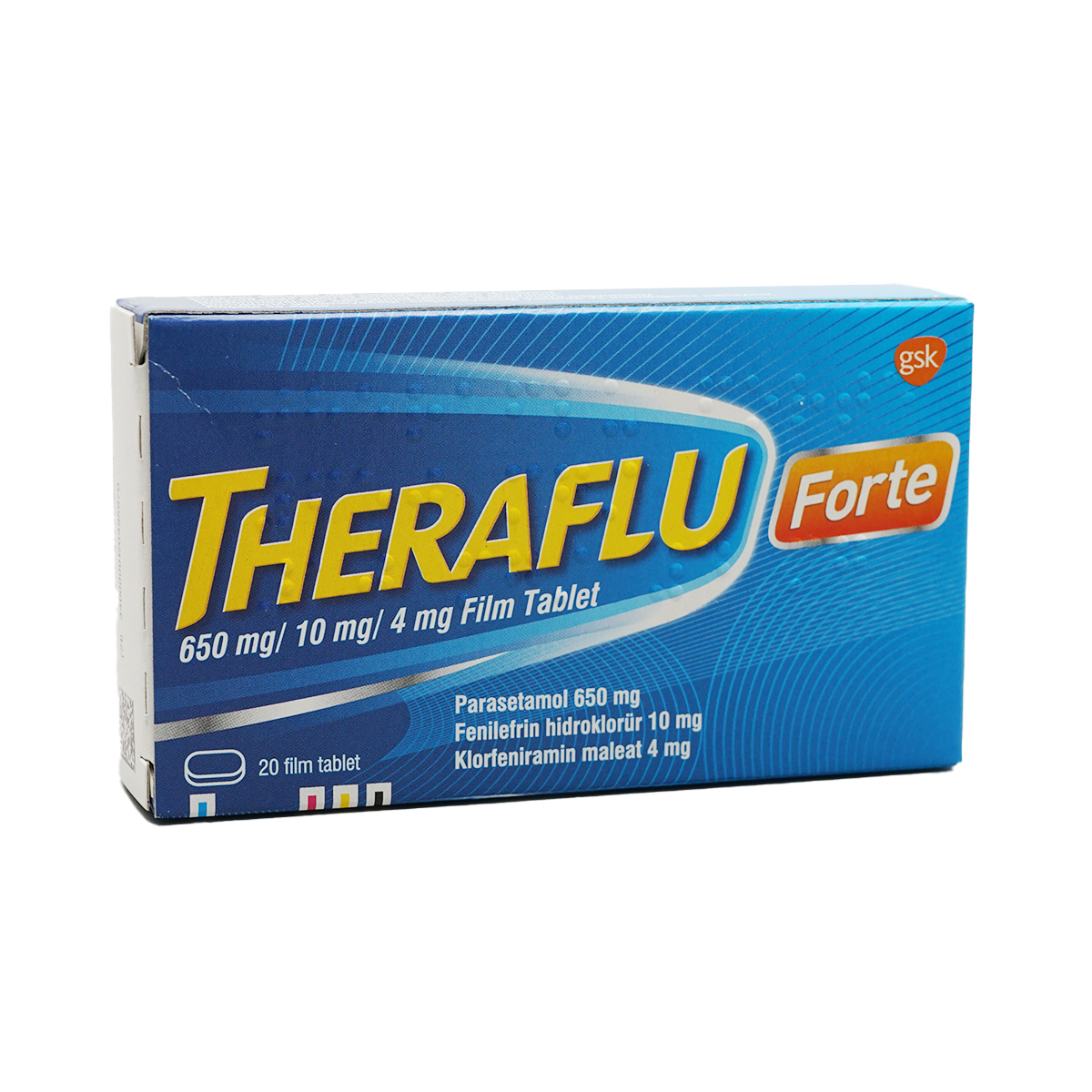 Theraflu - ტერაფლუ ფორტე 20 ტაბლეტი