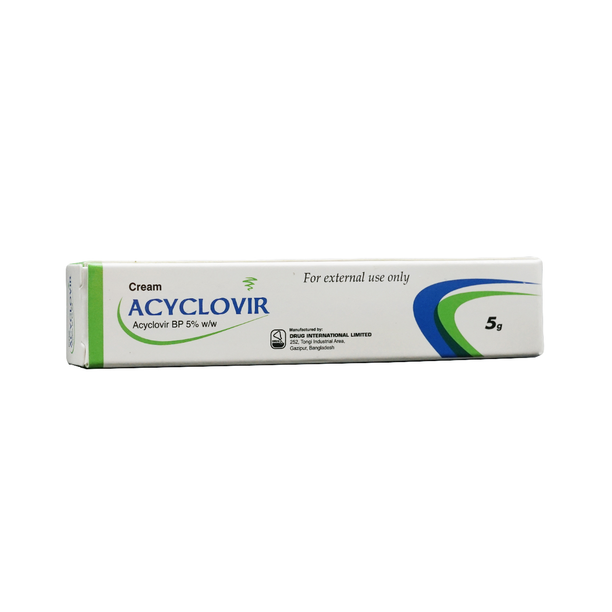 Aciclovir - აციკლოვირი კრემი 5% 5გ 2