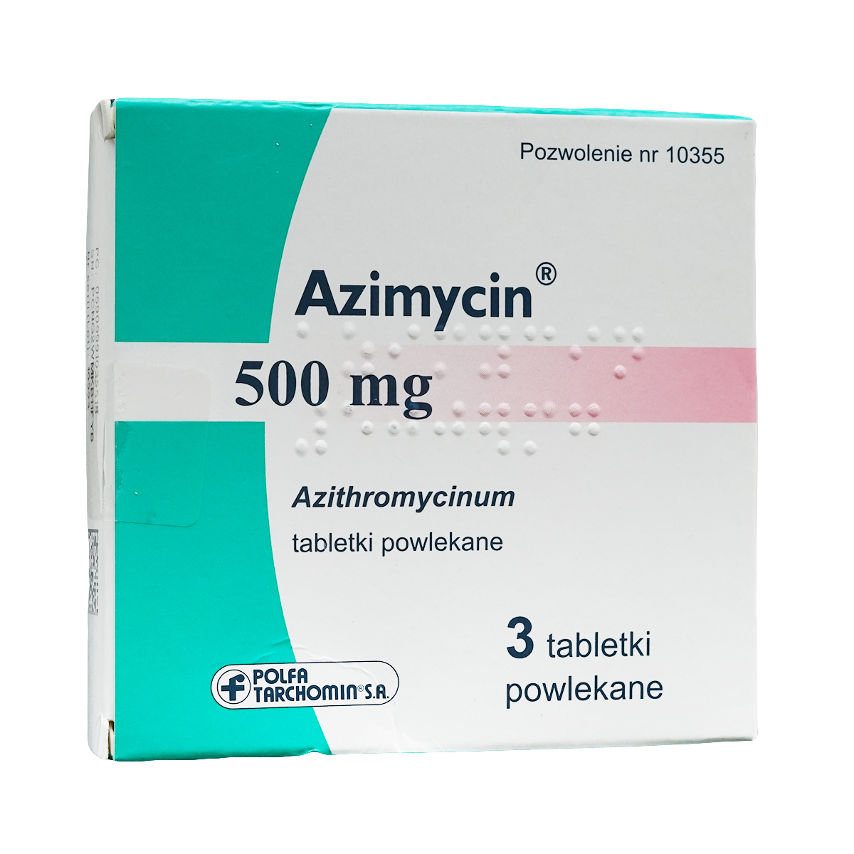 Azimycin - აზიმიცინი 500მგ 3 ტაბლეტი