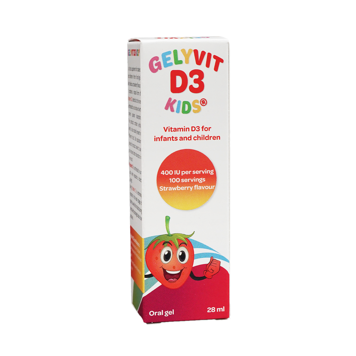 Gelivite - გელივიტი D3 ქიდსი ორალ გელი 28მლ 2