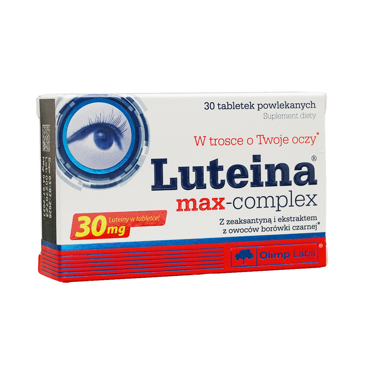 Lutein Max-Complex - ლუთეინ მაქს-კომპლექსი 30 ტაბლეტი