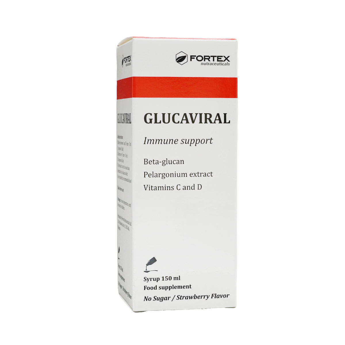 Glucaviral - გლუკავირალი სიროფი 150მლ
