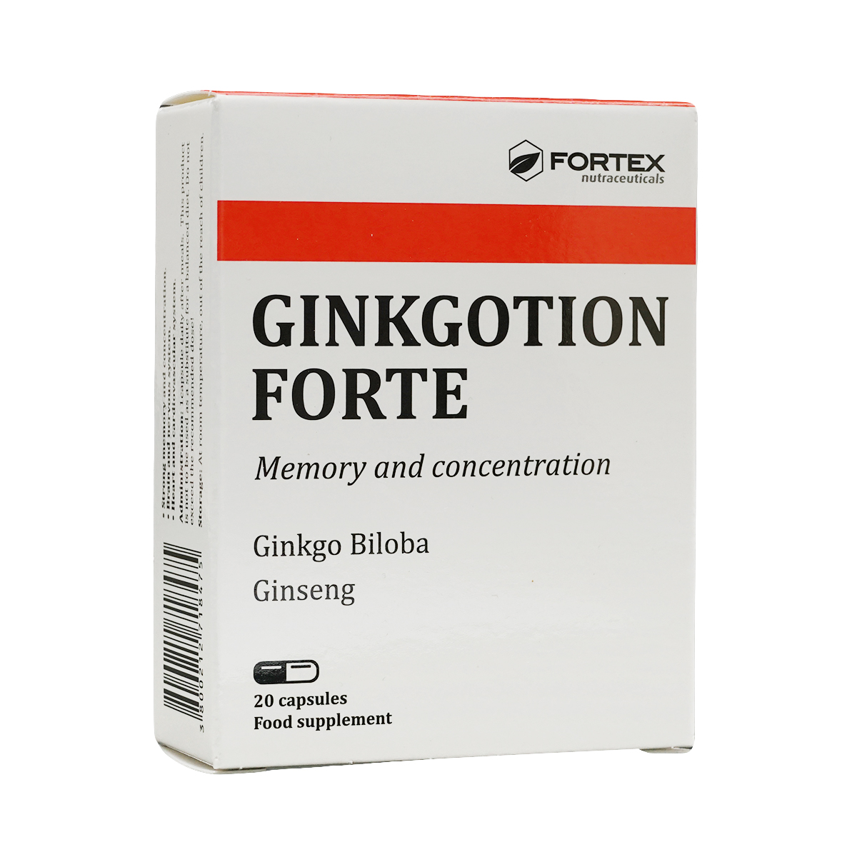 Ginkgotion Forte - გინკგოთიონ ფორტე 20 კაფსულა