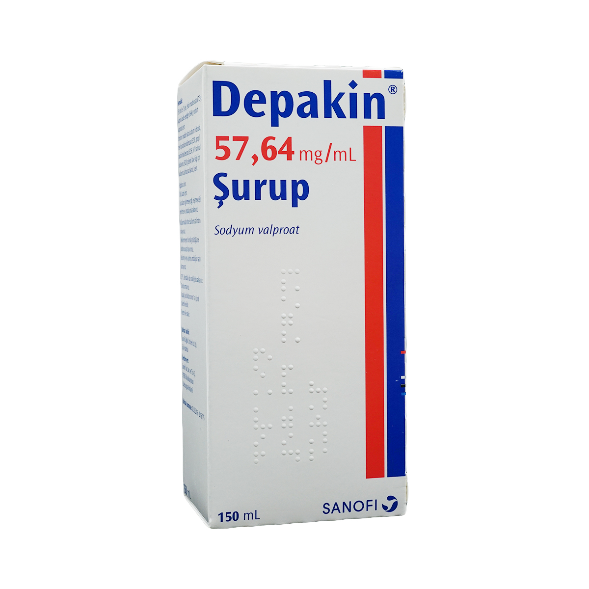 Depakine - დეპაკინი სუსპენზია 57.64მგ/მლ 150მლ